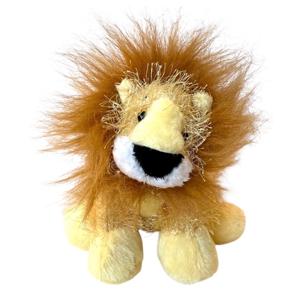 Webkinz Lion Plush Stuffed Animal Ganz HM006 No Code Children’s Toy Clean Mane